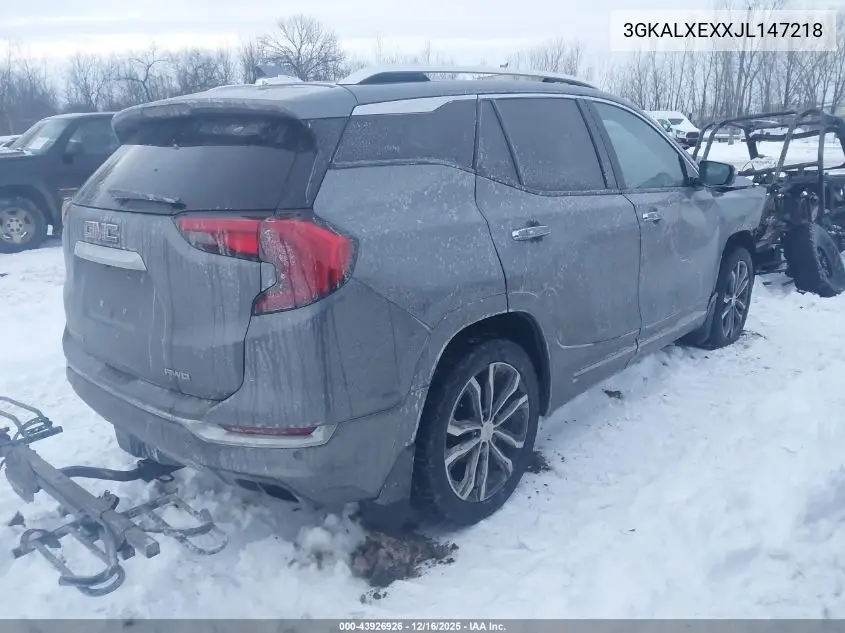 3GKALXEXXJL147218 2018 GMC Terrain Denali