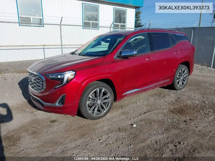 3GKALXEX0KL393373 2019 GMC Terrain Denali
