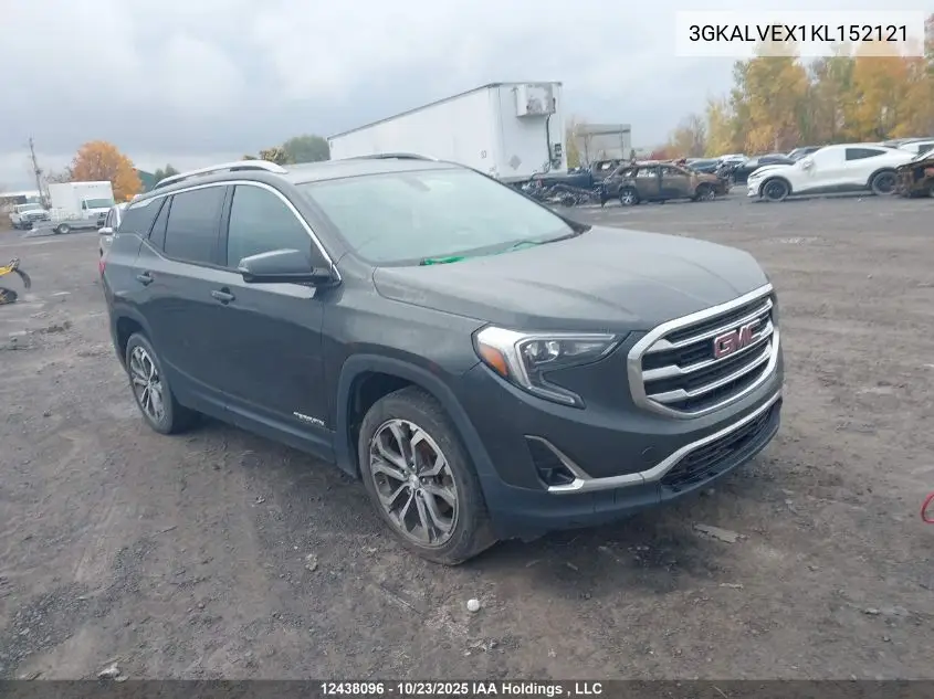 3GKALVEX1KL152121 2019 GMC Terrain Slt