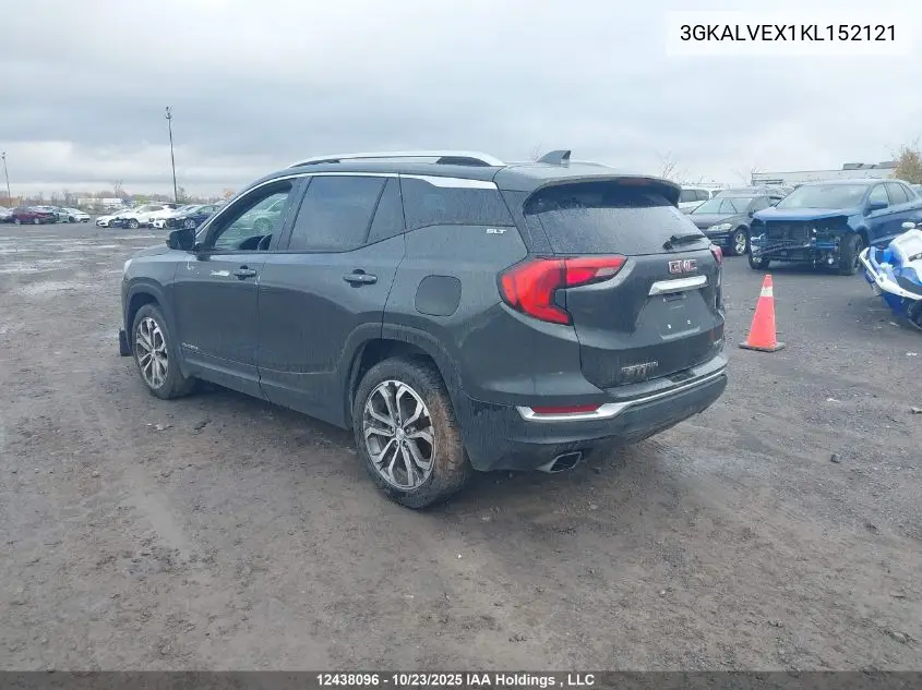 3GKALVEX1KL152121 2019 GMC Terrain Slt