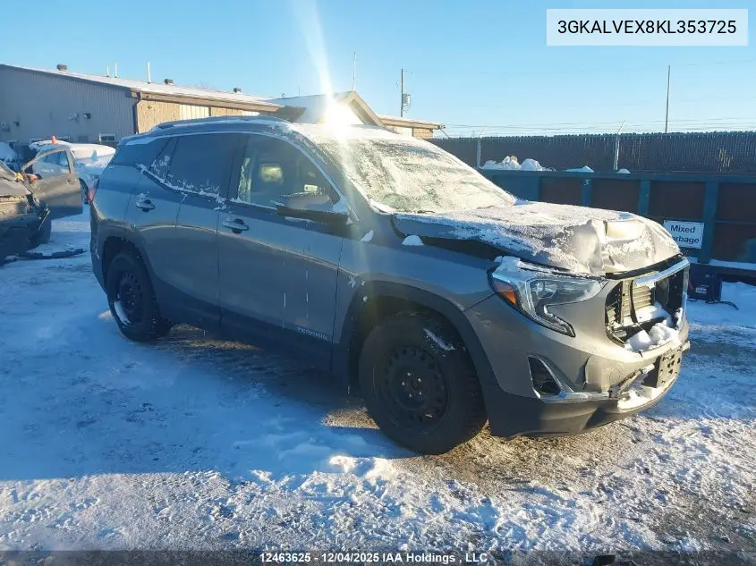 3GKALVEX8KL353725 2019 GMC Terrain Slt