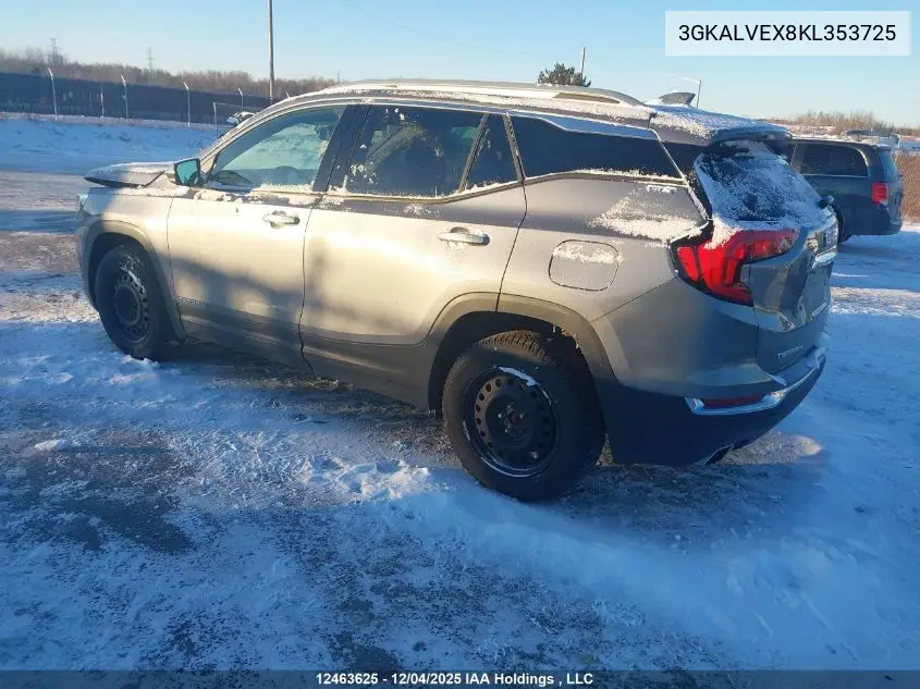 3GKALVEX8KL353725 2019 GMC Terrain Slt