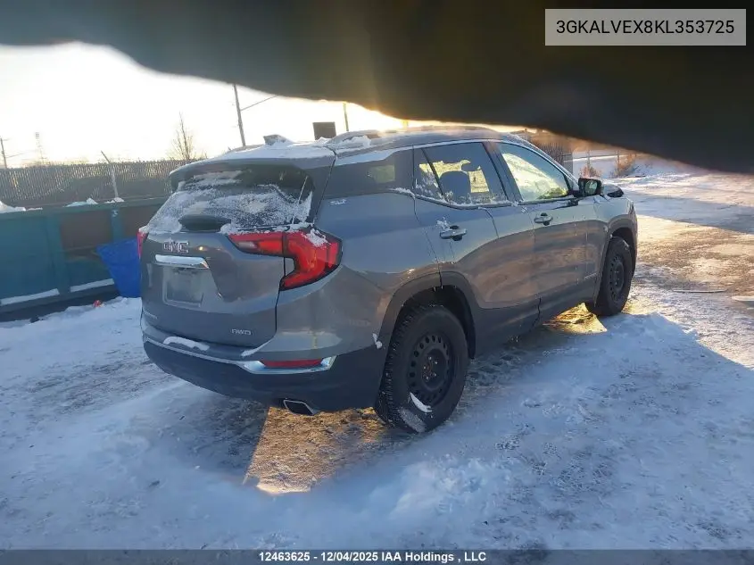 3GKALVEX8KL353725 2019 GMC Terrain Slt