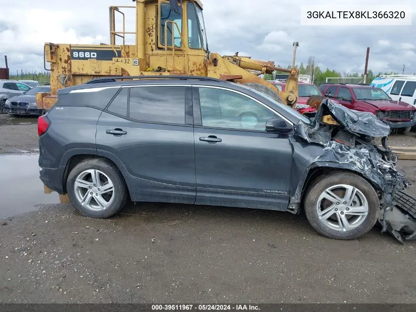 2019 GMC Terrain Sle VIN: 3GKALTEX8KL366320 Lot: 39511967