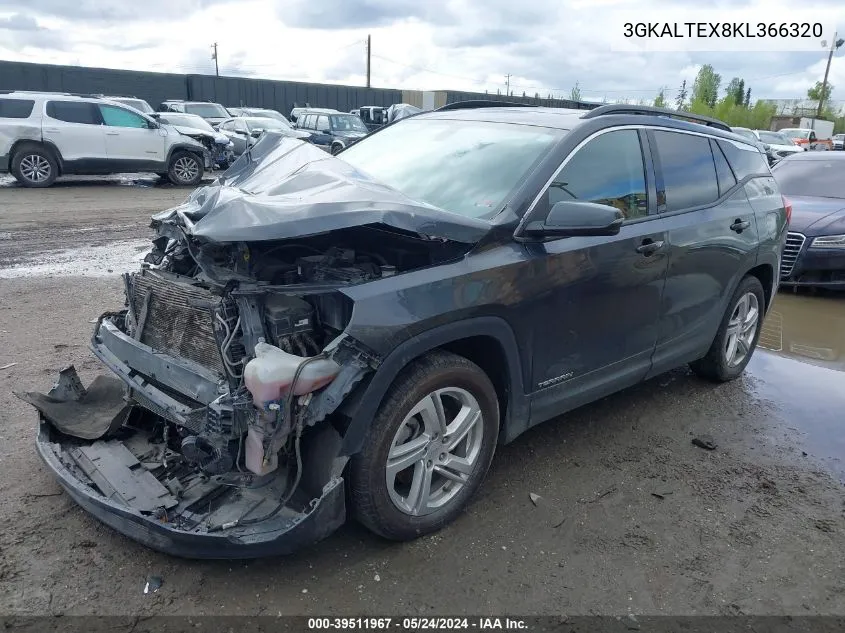 3GKALTEX8KL366320 2019 GMC Terrain Sle