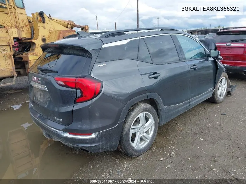 3GKALTEX8KL366320 2019 GMC Terrain Sle