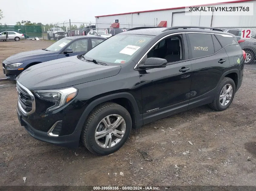 3GKALTEV1KL281768 2019 GMC Terrain Sle