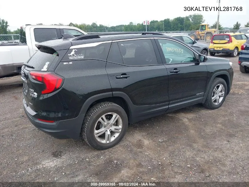 3GKALTEV1KL281768 2019 GMC Terrain Sle