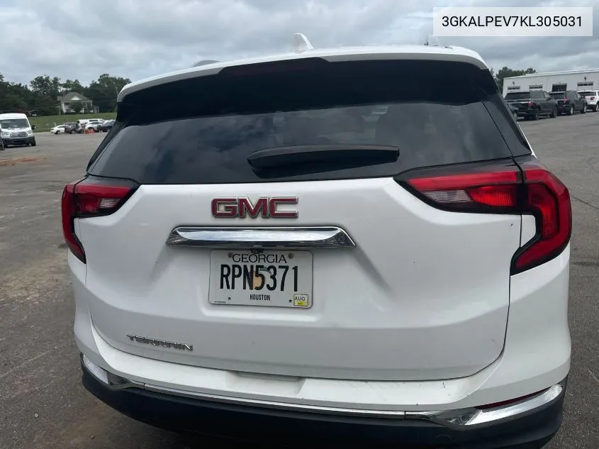 2019 GMC Terrain Slt VIN: 3GKALPEV7KL305031 Lot: 40032606