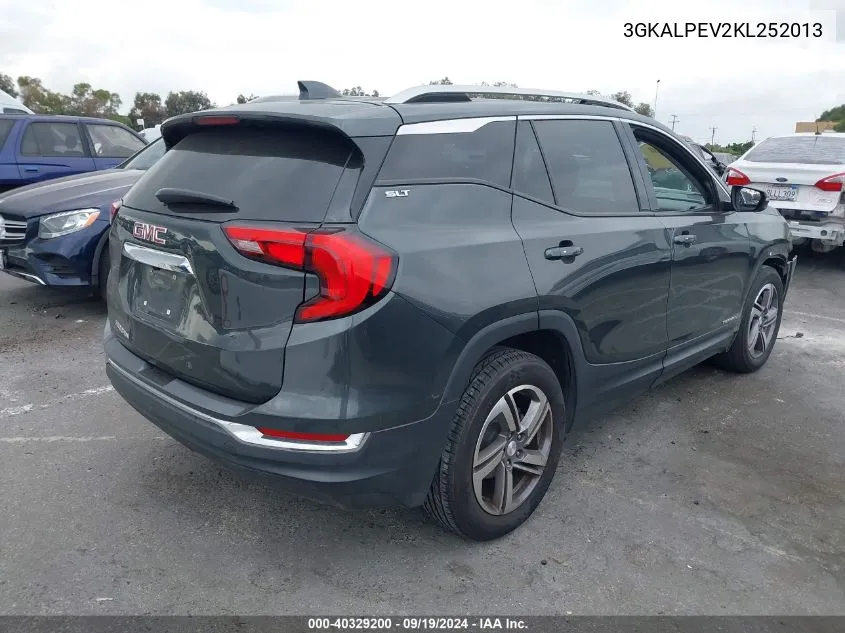 2019 GMC Terrain Slt VIN: 3GKALPEV2KL252013 Lot: 40329200