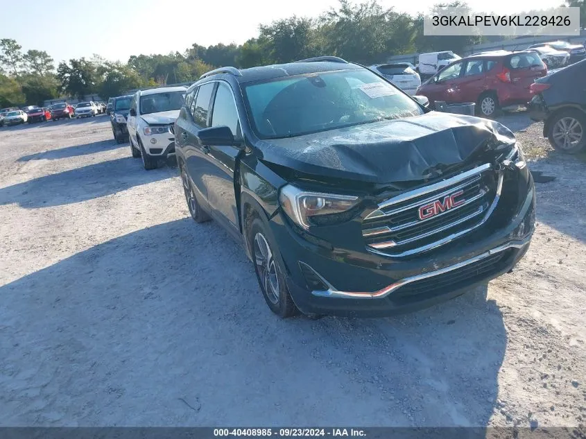 2019 GMC Terrain Slt VIN: 3GKALPEV6KL228426 Lot: 40408985