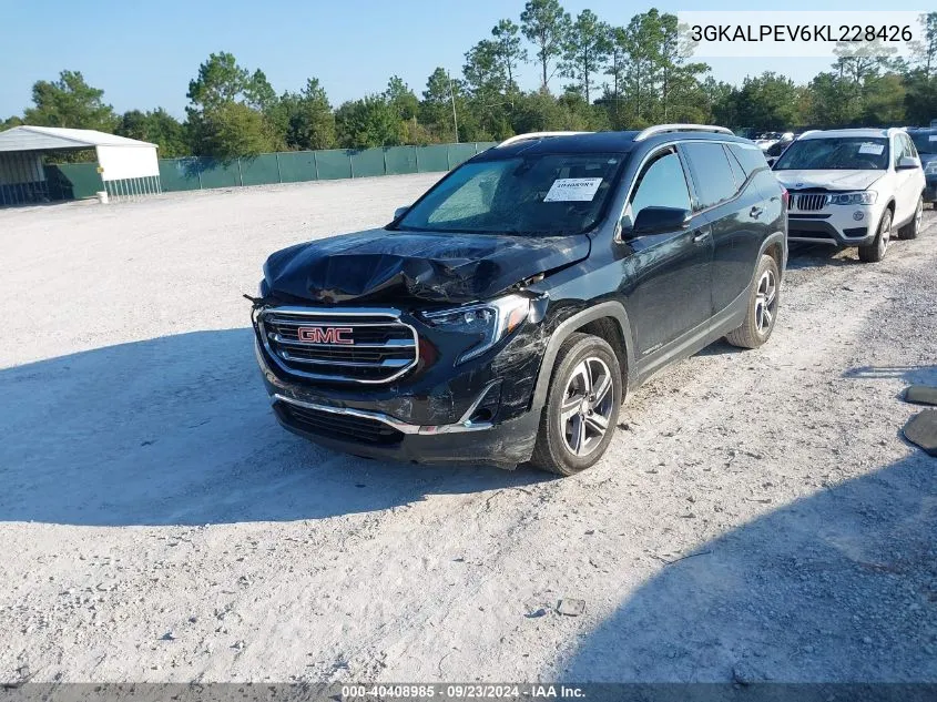 2019 GMC Terrain Slt VIN: 3GKALPEV6KL228426 Lot: 40408985