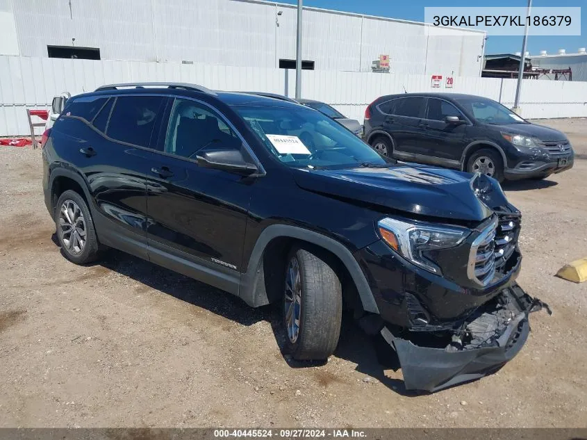 2019 GMC Terrain Slt VIN: 3GKALPEX7KL186379 Lot: 40445524