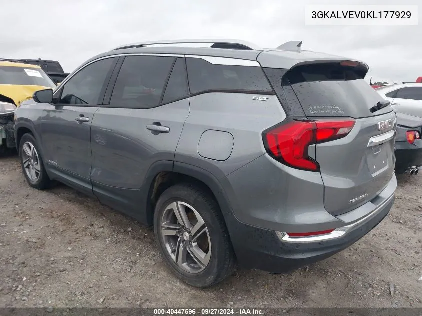 3GKALVEV0KL177929 2019 GMC Terrain Slt