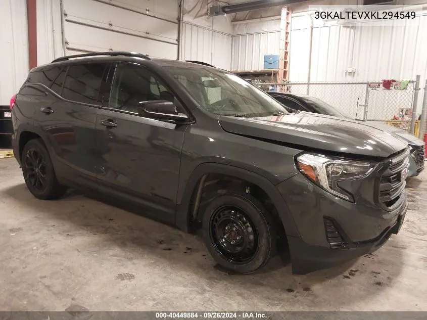 2019 GMC Terrain Sle VIN: 3GKALTEVXKL294549 Lot: 40449884