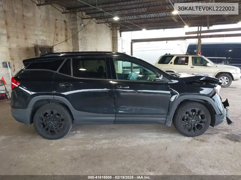2019 GMC Terrain Sle VIN: 3GKALTEV0KL222002 Lot: 41618808