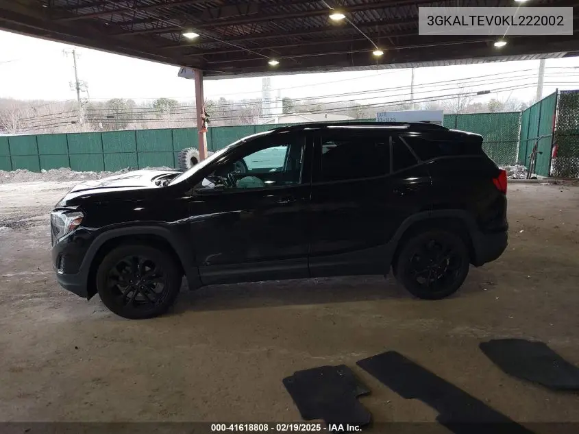 2019 GMC Terrain Sle VIN: 3GKALTEV0KL222002 Lot: 41618808