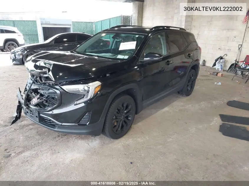 2019 GMC Terrain Sle VIN: 3GKALTEV0KL222002 Lot: 41618808