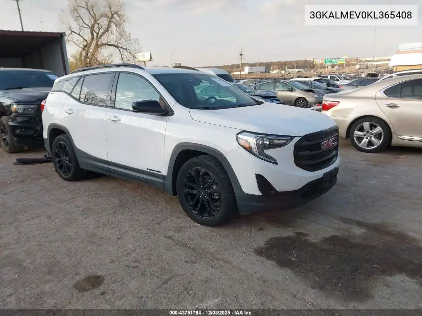 3GKALMEV0KL365408 2019 GMC Terrain Sle