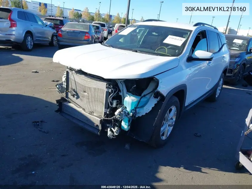 3GKALMEV1KL218160 2019 GMC Terrain Sle