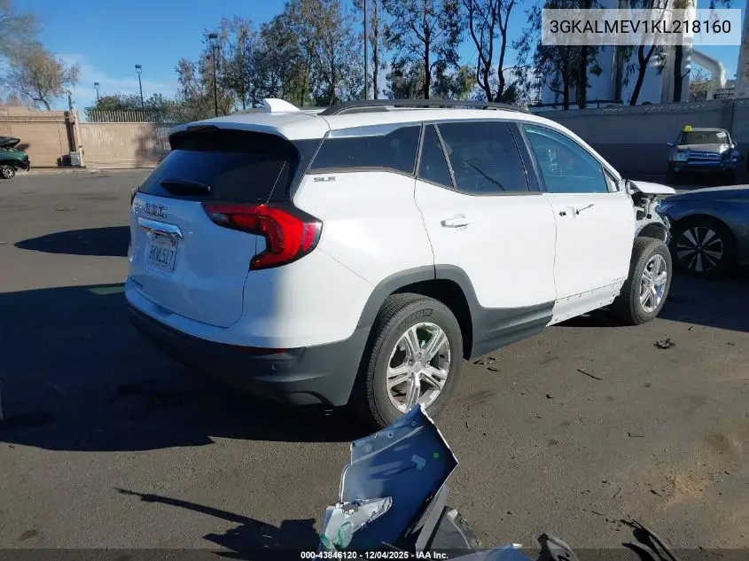 3GKALMEV1KL218160 2019 GMC Terrain Sle