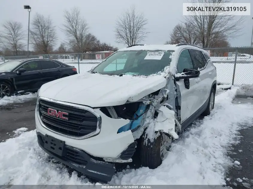 3GKALTEV2KL319105 2019 GMC Terrain Sle