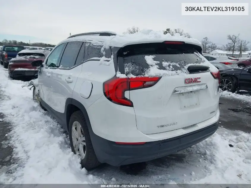 3GKALTEV2KL319105 2019 GMC Terrain Sle