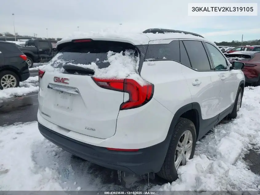 3GKALTEV2KL319105 2019 GMC Terrain Sle