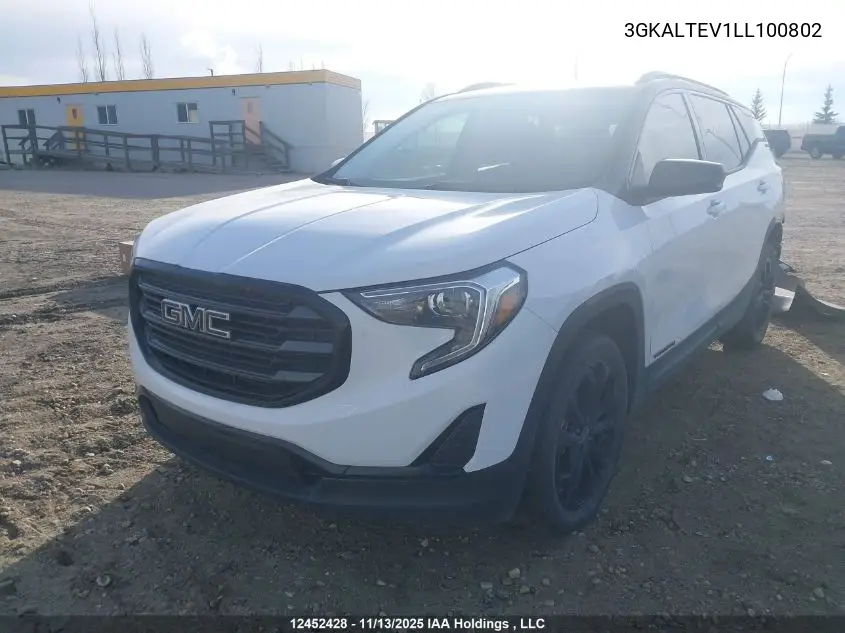 3GKALTEV1LL100802 2020 GMC Terrain Sle