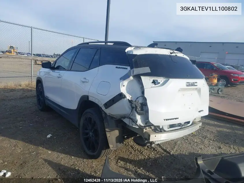 3GKALTEV1LL100802 2020 GMC Terrain Sle
