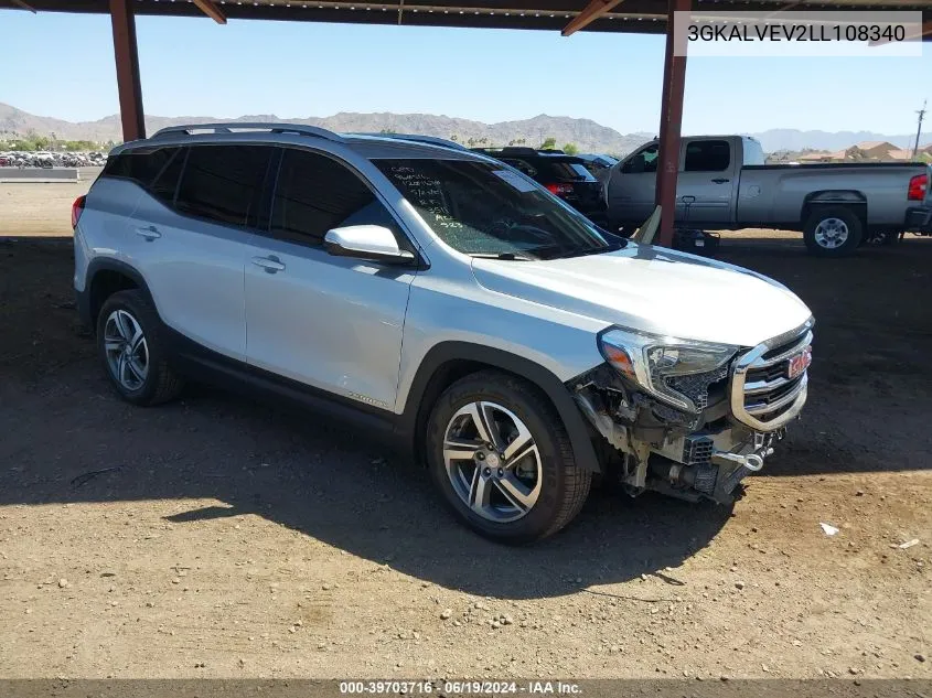 2020 GMC Terrain Awd Slt VIN: 3GKALVEV2LL108340 Lot: 39703716