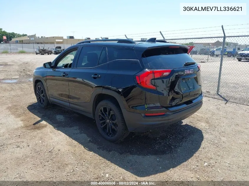 3GKALMEV7LL336621 2020 GMC Terrain Fwd Sle