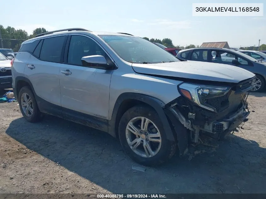 2020 GMC Terrain Fwd Sle VIN: 3GKALMEV4LL168548 Lot: 40388795