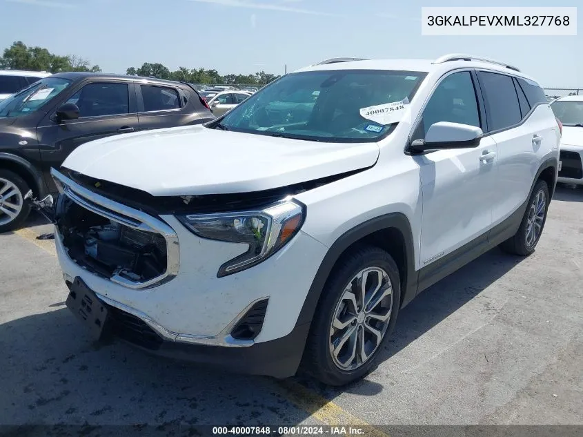 2021 GMC Terrain Fwd Slt VIN: 3GKALPEVXML327768 Lot: 40007848