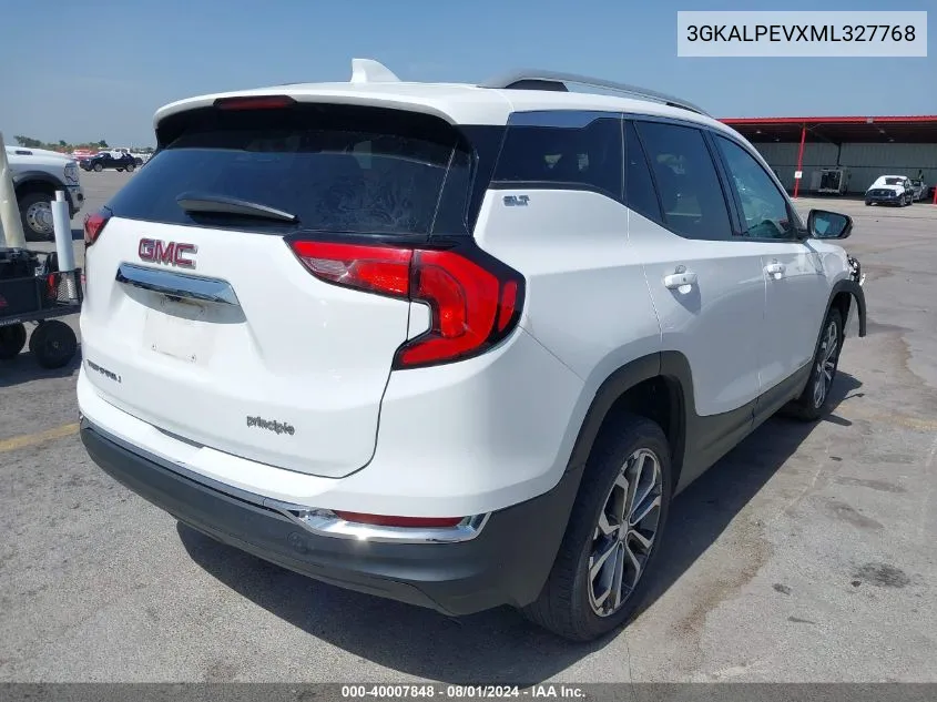 2021 GMC Terrain Fwd Slt VIN: 3GKALPEVXML327768 Lot: 40007848