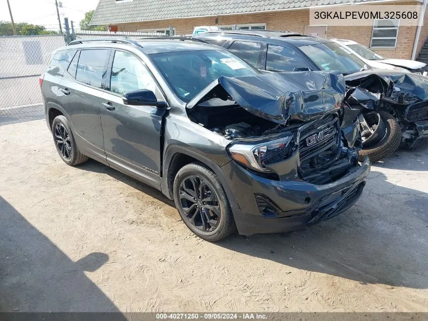 2021 GMC Terrain Fwd Slt VIN: 3GKALPEV0ML325608 Lot: 40271250