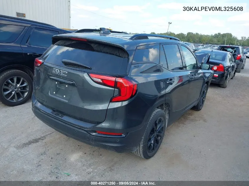 2021 GMC Terrain Fwd Slt VIN: 3GKALPEV0ML325608 Lot: 40271250