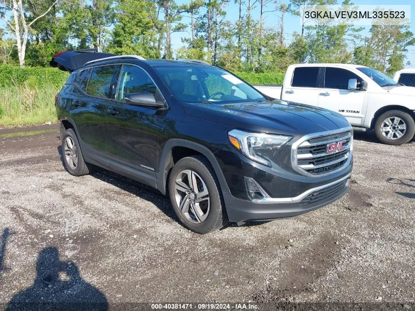 2021 GMC Terrain Awd Slt VIN: 3GKALVEV3ML335523 Lot: 40381471