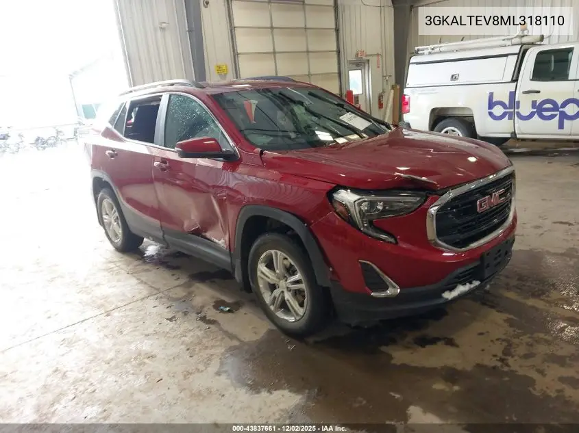 3GKALTEV8ML318110 2021 GMC Terrain Awd Sle