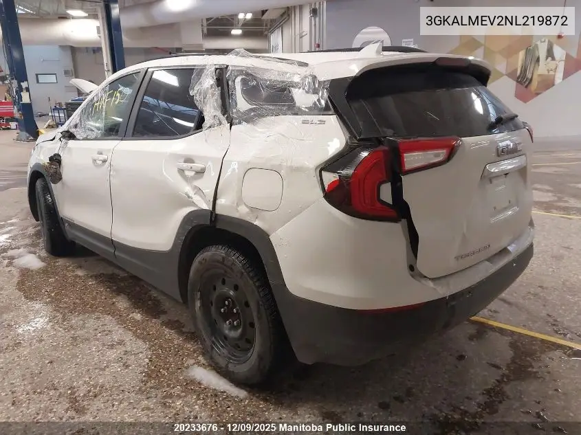 3GKALMEV2NL219872 2022 GMC Terrain Sle