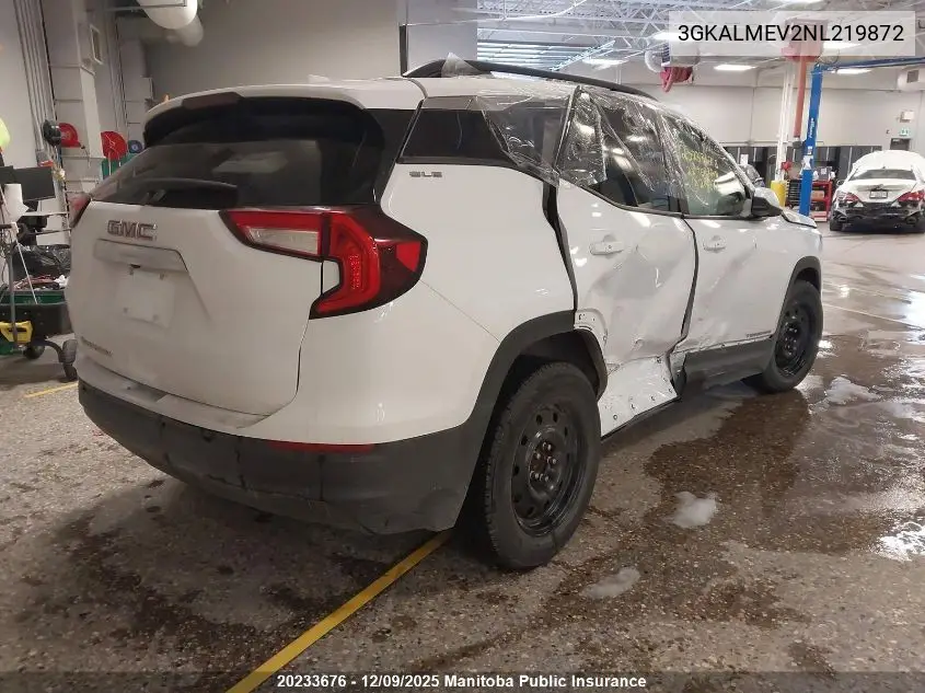 3GKALMEV2NL219872 2022 GMC Terrain Sle