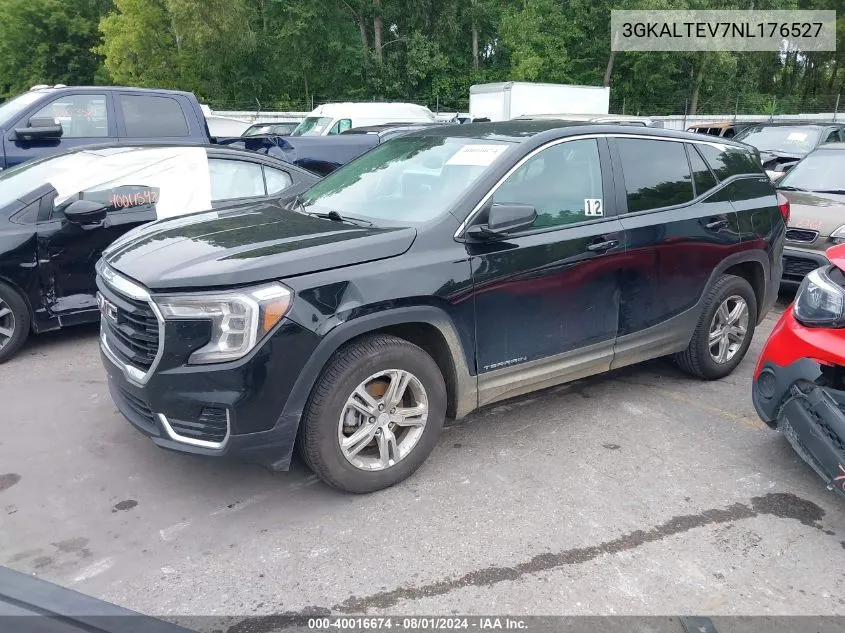 3GKALTEV7NL176527 2022 GMC Terrain Awd Sle