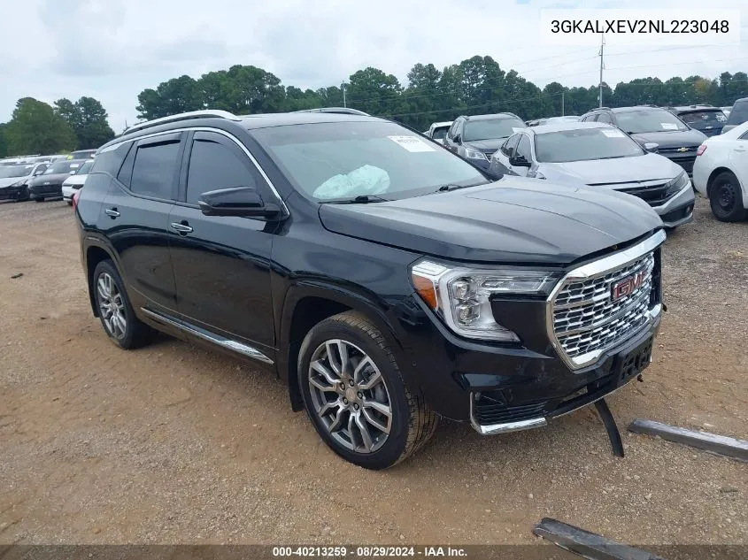 2022 GMC Terrain Awd Denali VIN: 3GKALXEV2NL223048 Lot: 40449061