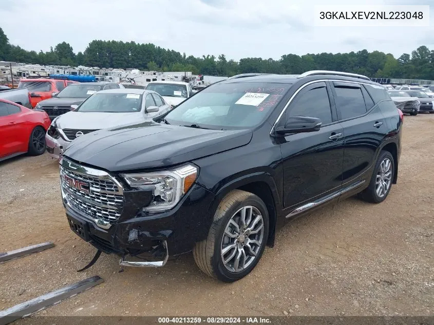 2022 GMC Terrain Awd Denali VIN: 3GKALXEV2NL223048 Lot: 40449061