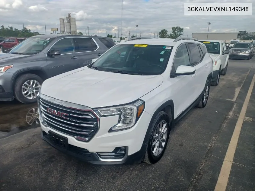 2022 GMC Terrain Slt VIN: 3GKALVEVXNL149348 Lot: 40409796