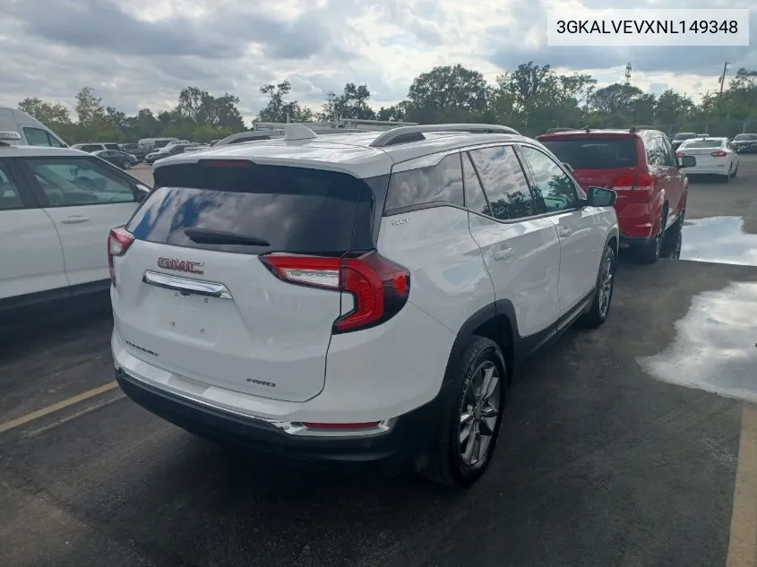 2022 GMC Terrain Slt VIN: 3GKALVEVXNL149348 Lot: 40409796