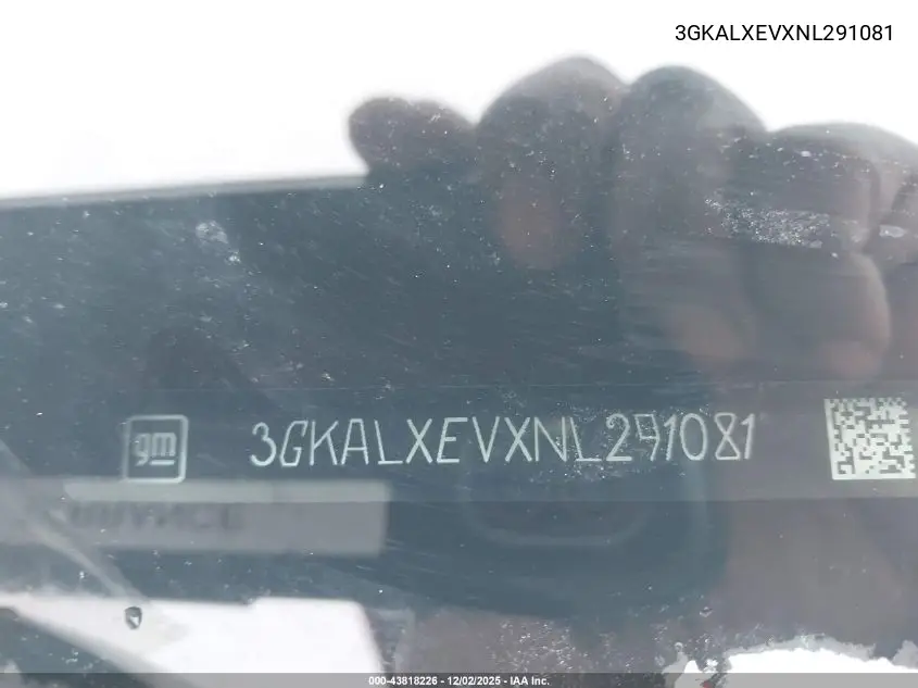 3GKALXEVXNL291081 2022 GMC Terrain Awd Denali