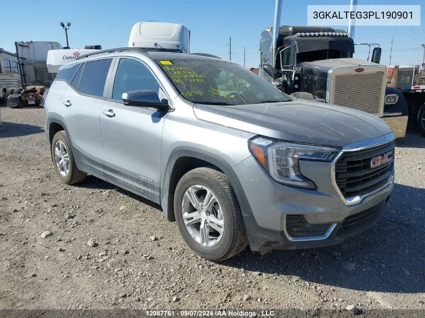 2023 GMC Terrain Sle VIN: 3GKALTEG3PL190901 Lot: 12087761