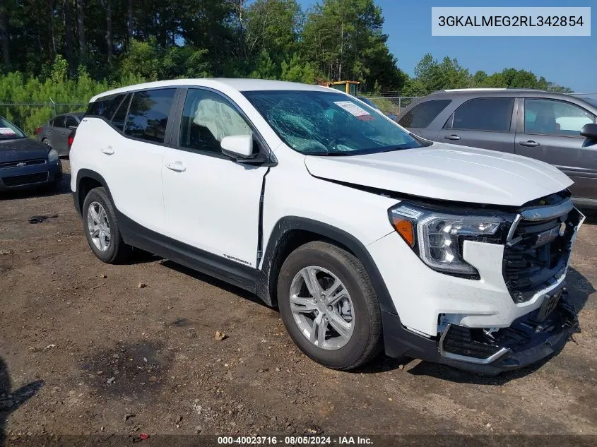 2024 GMC Terrain Sle VIN: 3GKALMEG2RL342854 Lot: 40023716