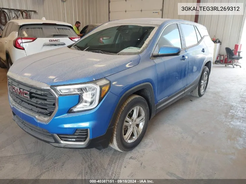 2024 GMC Terrain Awd Sle VIN: 3GKALTEG3RL269312 Lot: 40387151